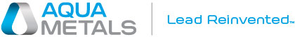 (AQUA METALS LEAD REINVENTED LOGO)